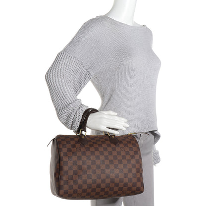 Louis Vuitton Damier Ebene Speedy 30 2 of 7
