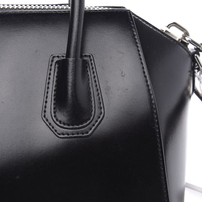 Givenchy Shiny Lord Calfskin Small Antigona Black 12 of 13
