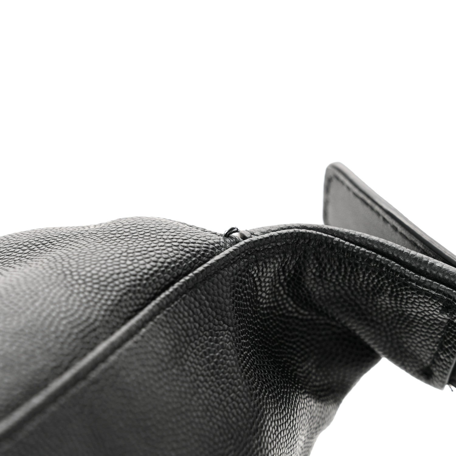 Saint Laurent Grain De Poudre Monogram Belt Bag Black 13 of 13