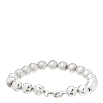 Tiffany Sterling Silver 10mm HardWear Ball Bracelet 3 of 6