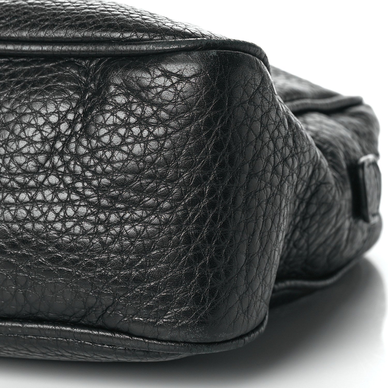 Gucci Pebbled Calfskin Small Soho Bowler Black 11 of 12