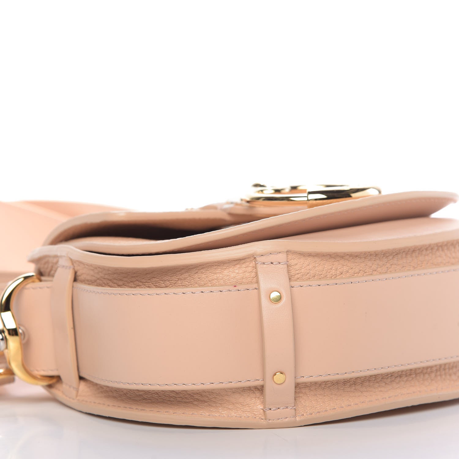 Chloe Grained Lambskin Small Tess Bag Delicate Pink 6 of 8