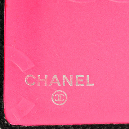 Chanel Calfskin Quilted Cambon Yen Wallet Black 7 of 11