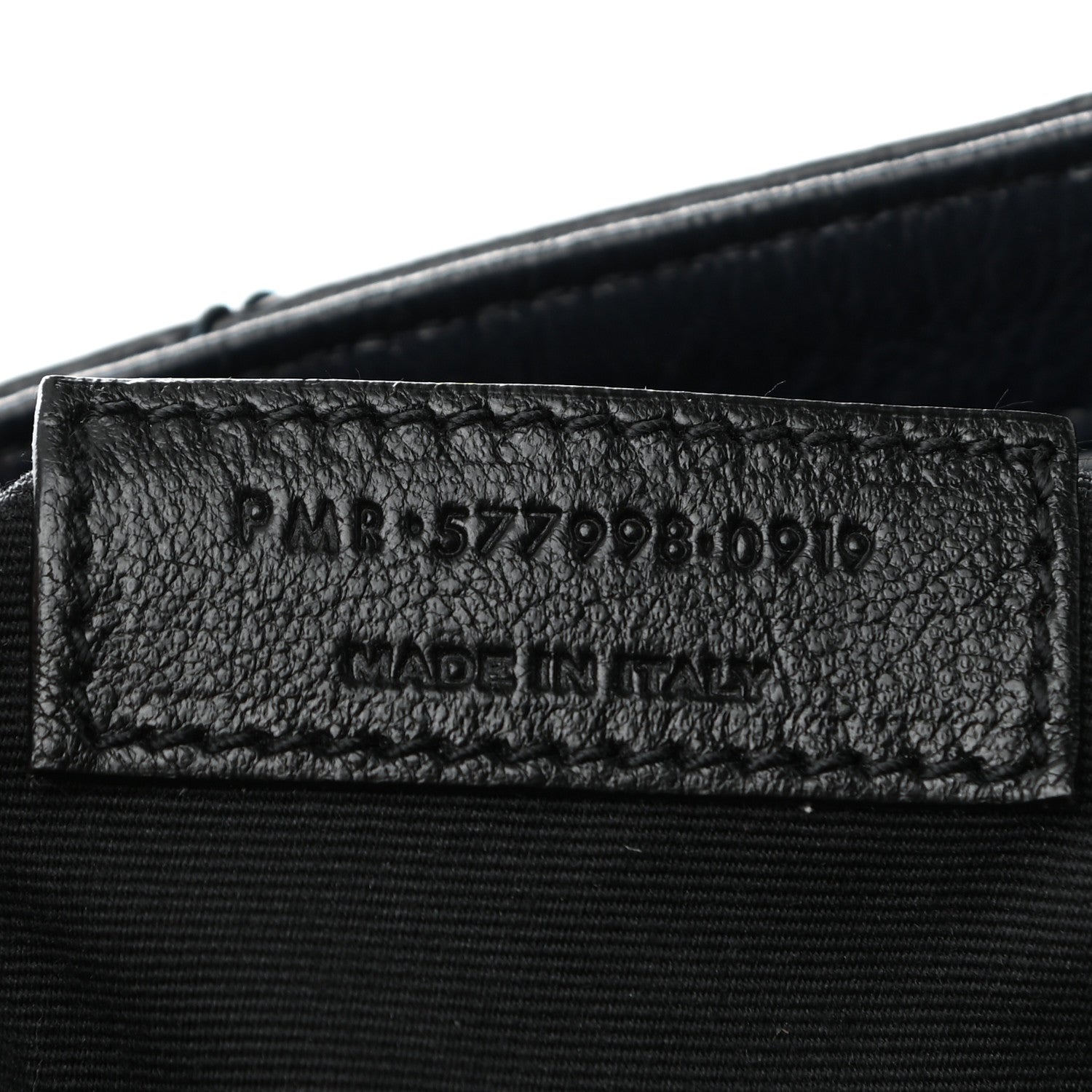 Saint Laurent Crinkled Calfskin Matelasse Monogram Niki Shoulder Bag Deep Marine 8 of 13