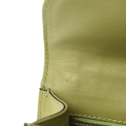 Valentino Garavani Vitello Small Glam Lock Rockstud Flap Green 9 of 13