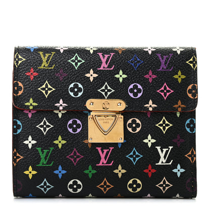 Louis Vuitton Monogram Multicolor Koala Wallet Black 1 of 9