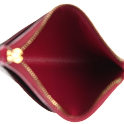 Louis Vuitton Monogram Zipped Card Holder Fuchsia 5 of 7