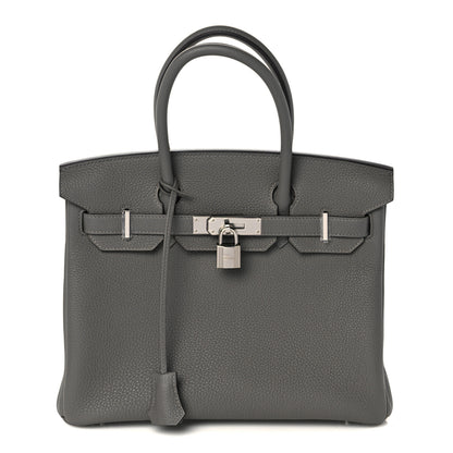 Hermes Togo Birkin 30 Gris Meyer 1 of 35