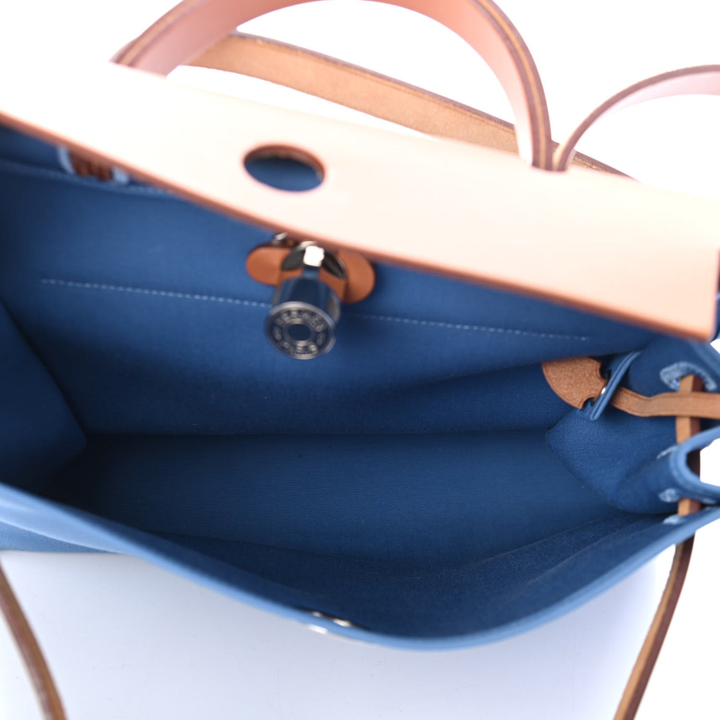 Vache Hunter Toile Herbag Zip 31 PM Azur Natural
