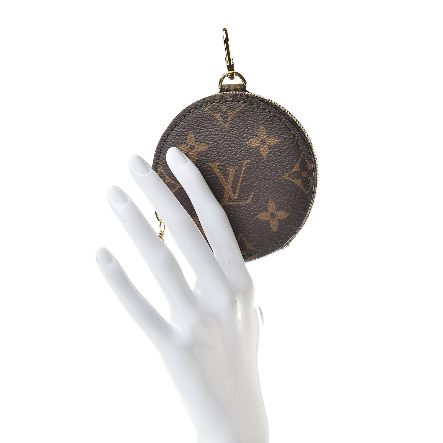 Louis Vuitton Monogram Multi Pochette Accessories Round Coin Purse 2 of 6