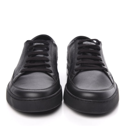 Gucci GG Supreme Monogram Mens Sneakers 8 Black 2 of 10