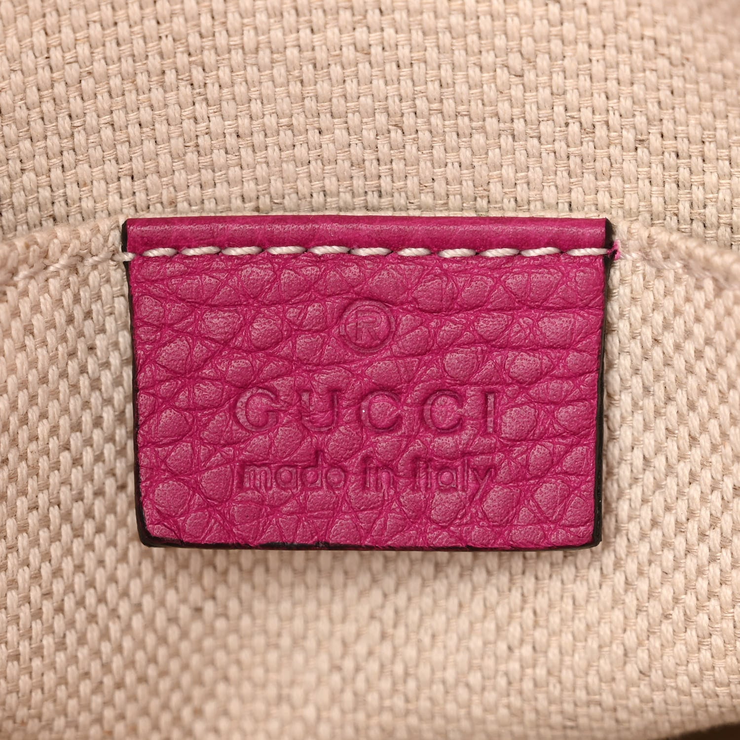 Gucci Cellarius Calfskin Small Soho Chain Shoulder Bag Bright Bouganville 6 of 10