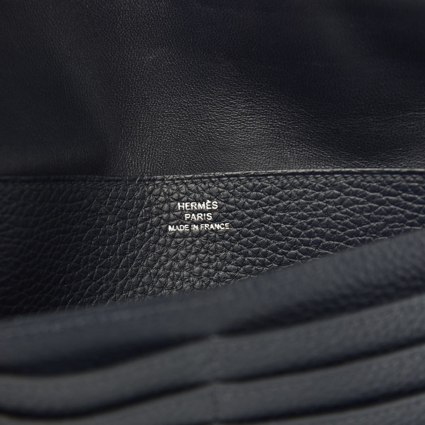 Togo Dogon Recto Verso Wallet Bleu Thalassa