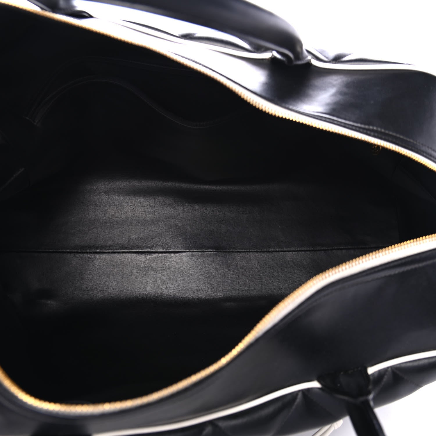 Chanel Calfskin Quilted Large Bowler Black 4 of 4
