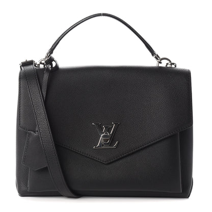 Louis Vuitton Soft Calfskin My Lockme Top Handle Black 1 of 14
