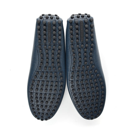 Louis Vuitton Taiga Hockenheim Moccasin Loafers 10 Ocean 5 of 9