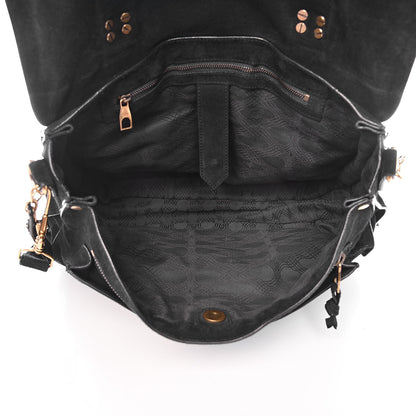 Proenza Schouler Suede PS1 Large Satchel Navy 5 of 11