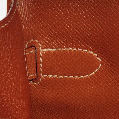 Hermes Courchevel Kelly Sellier 35 Gold 27 of 27