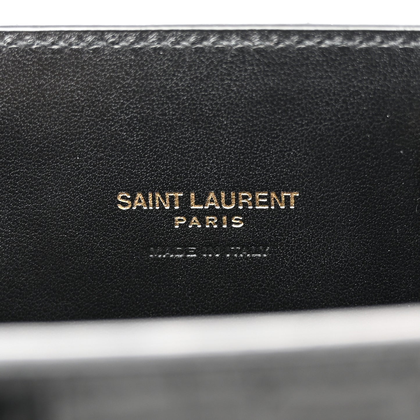 Calfskin Crocodile Embossed Nano Sac De Jour Black