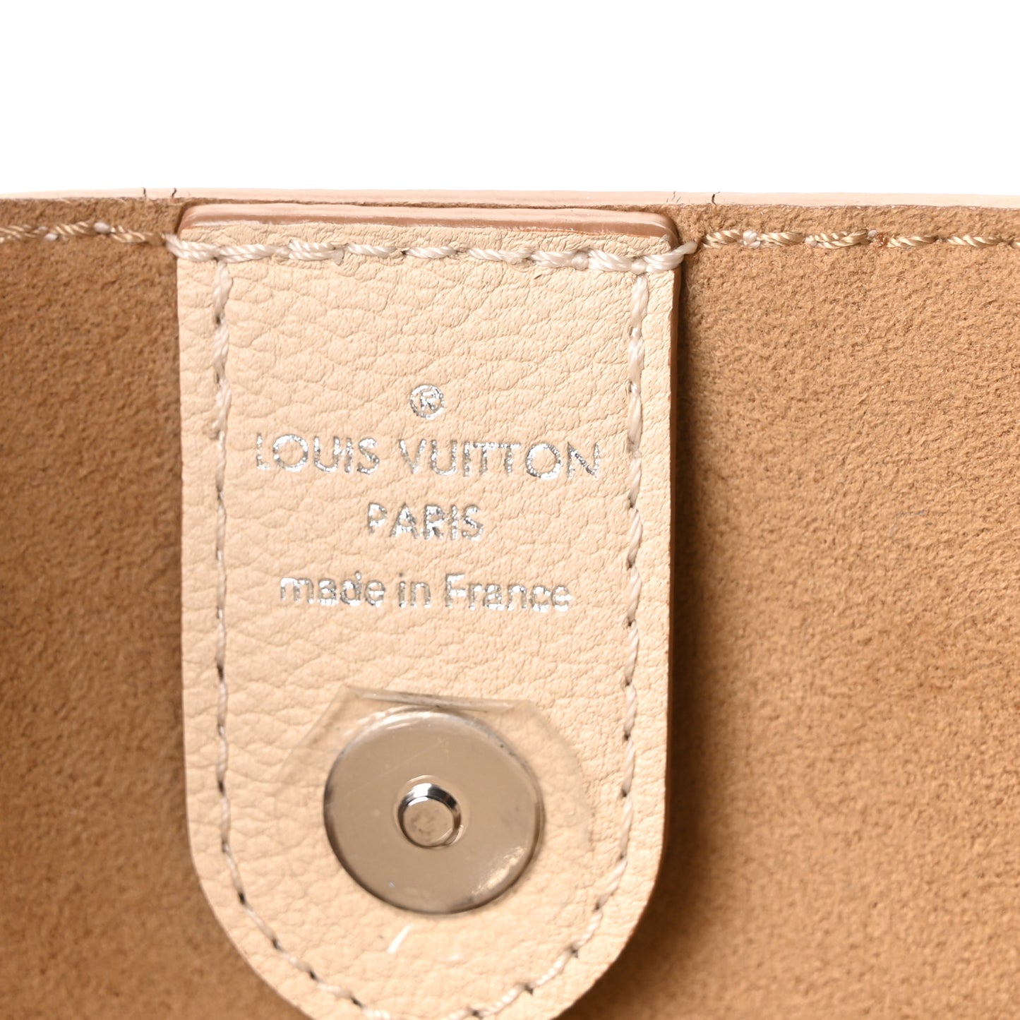 Calfskin Lockmeto Cream Beige