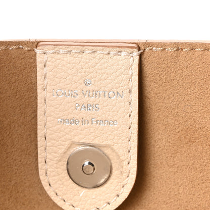 Louis Vuitton Calfskin Lockmeto Cream Beige 6 of 9