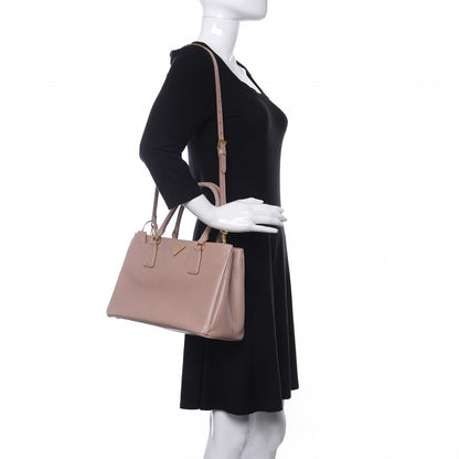 Prada Saffiano Medium Galleria Double Zip Tote Cammeo 2 of 9