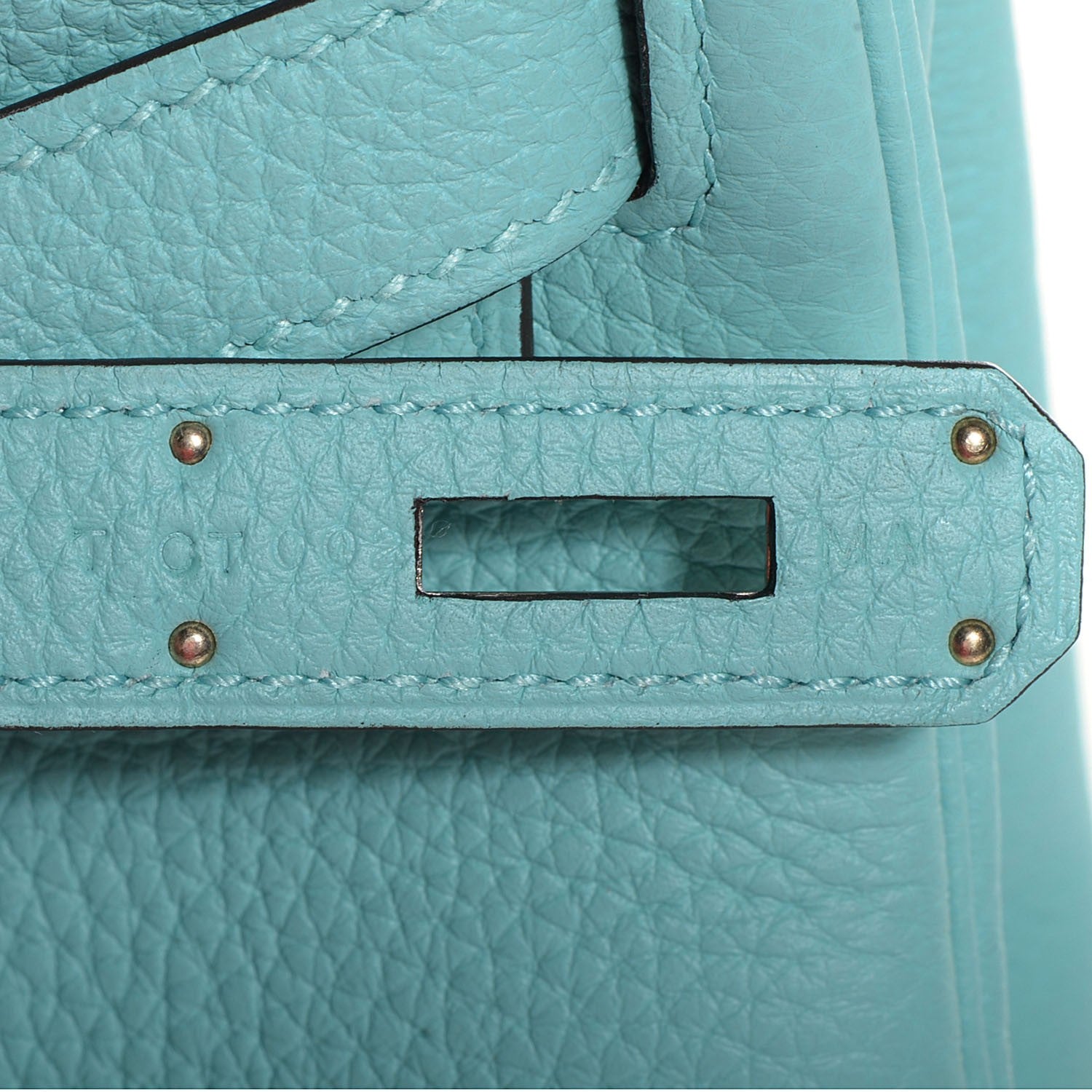 Hermes Togo Kelly Retourne 32 Bleu Atoll 12 of 21