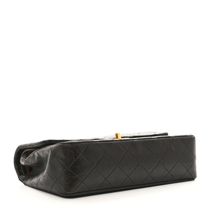 Chanel Lambskin Quilted Small Double Flap Dark Brown 4 of 14