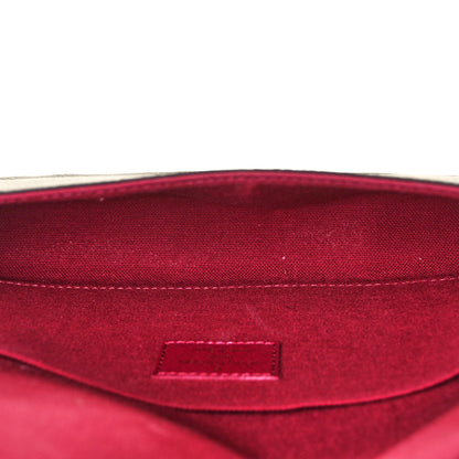 Louis Vuitton Monogram Pochette Felicie Chain Wallet Fuchsia 10 of 10