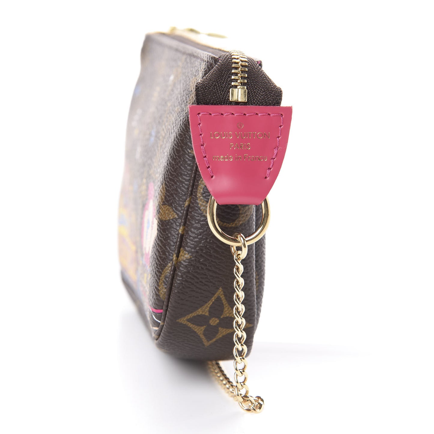 Monogram 2020 Christmas Animation Roller Coaster Mini Pochette Accessories Pivoine