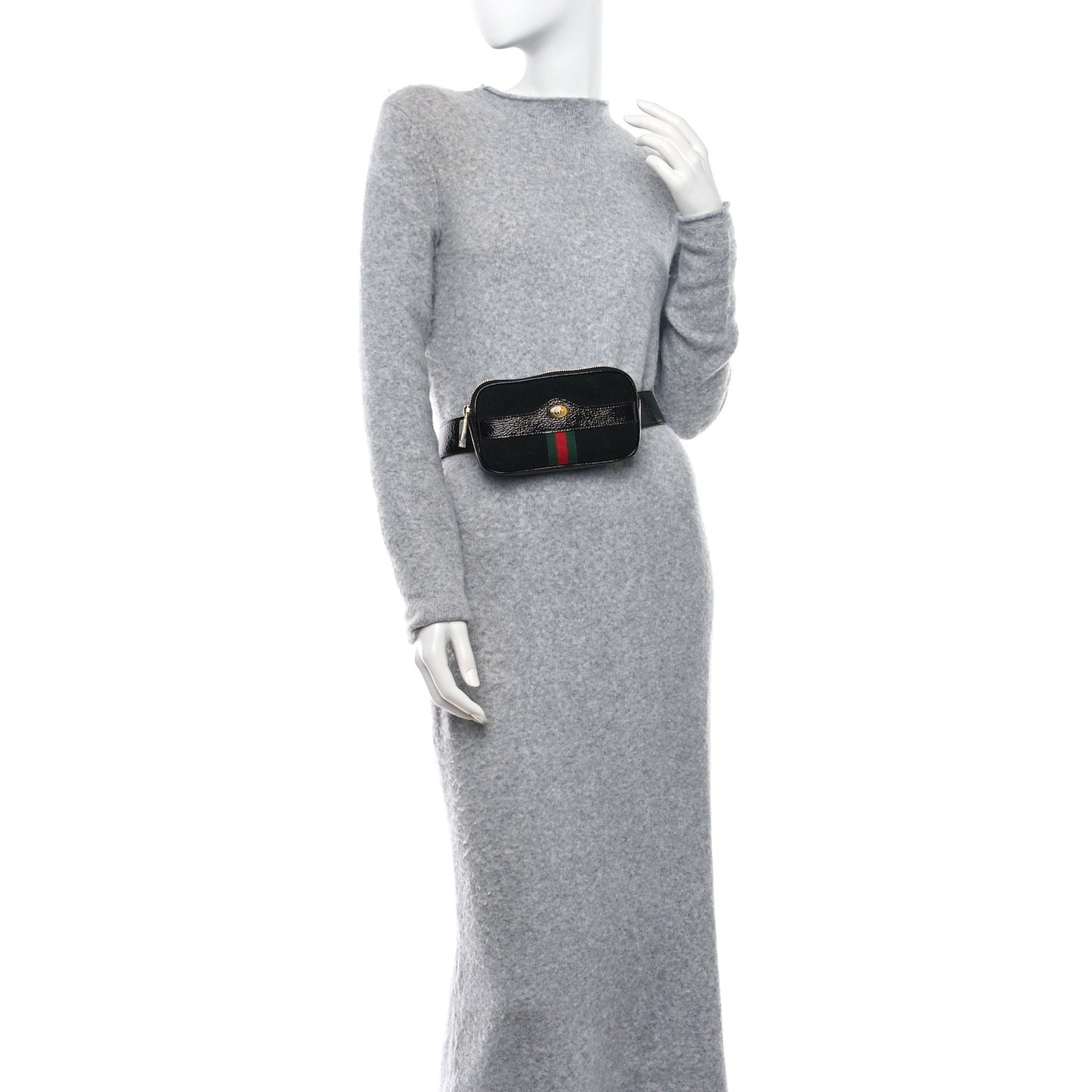 Suede Patent Ophidia Belted iPhone Case 95 38 Black