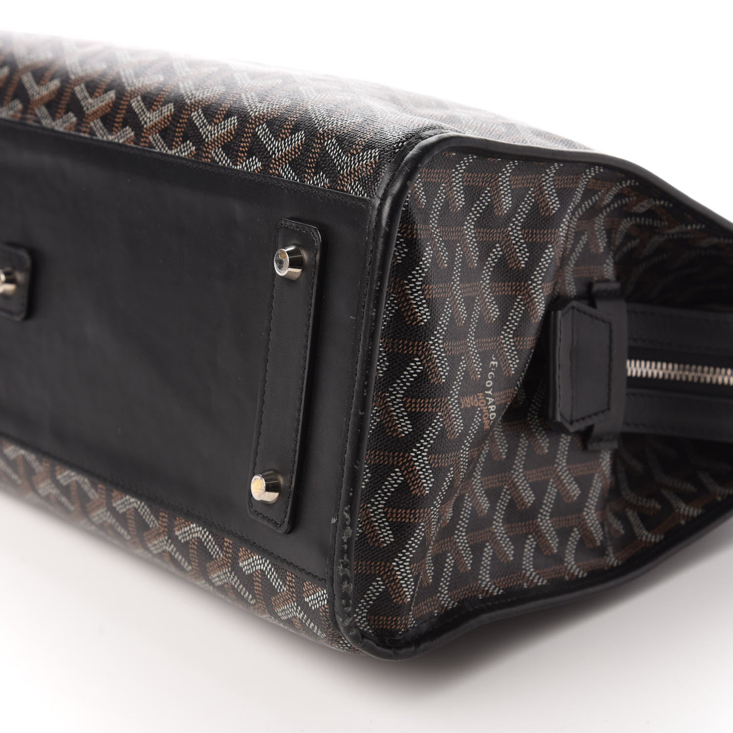 Goyard Goyardine Marquises Tote Black 7 of 10