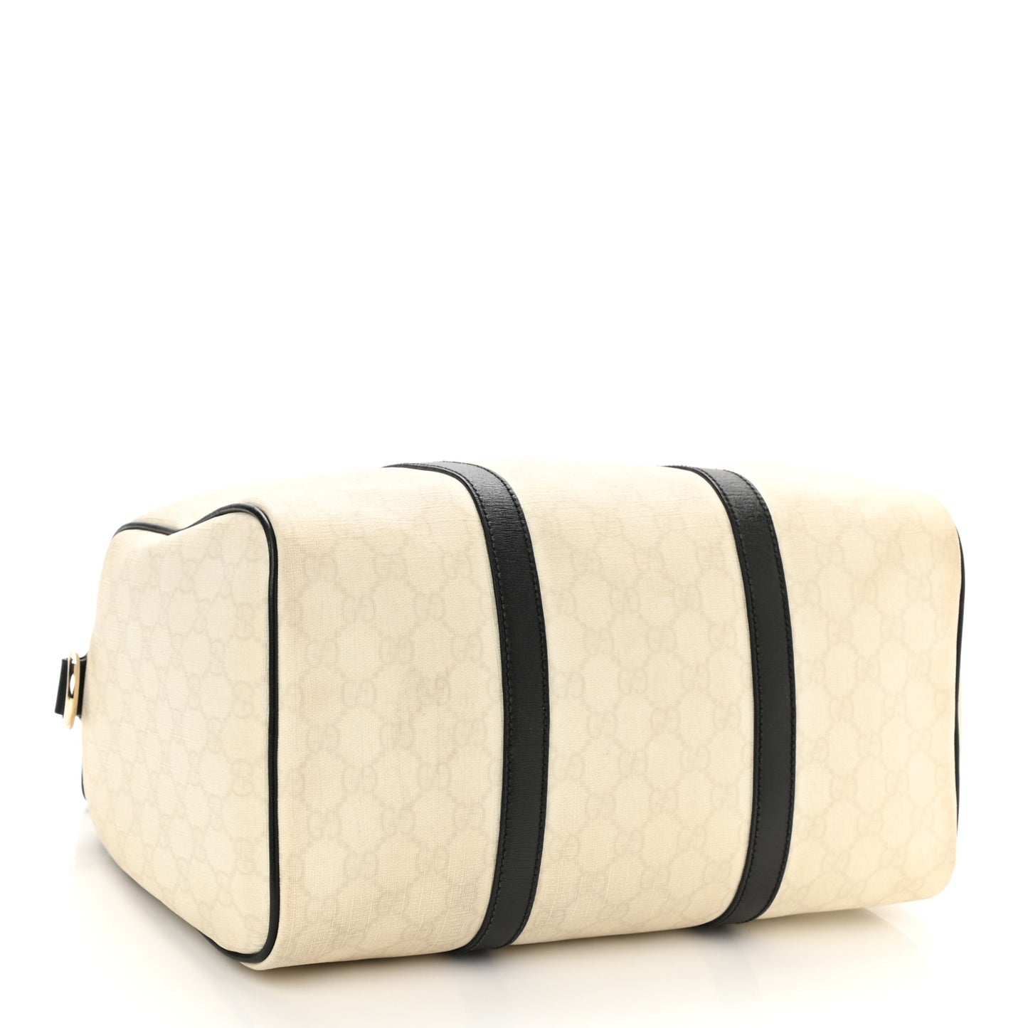 GG Plus Monogram Medium Joy Boston White Black