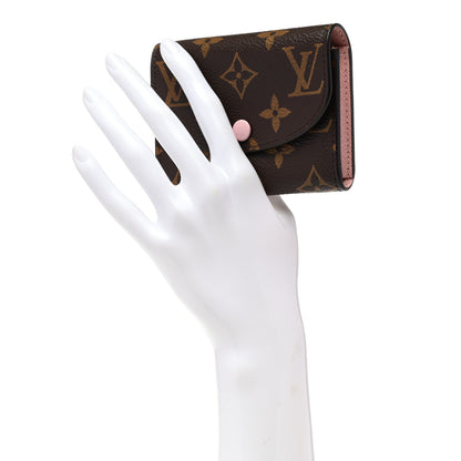 Louis Vuitton Monogram Rosalie Coin Purse Rose Ballerine 2 of 8