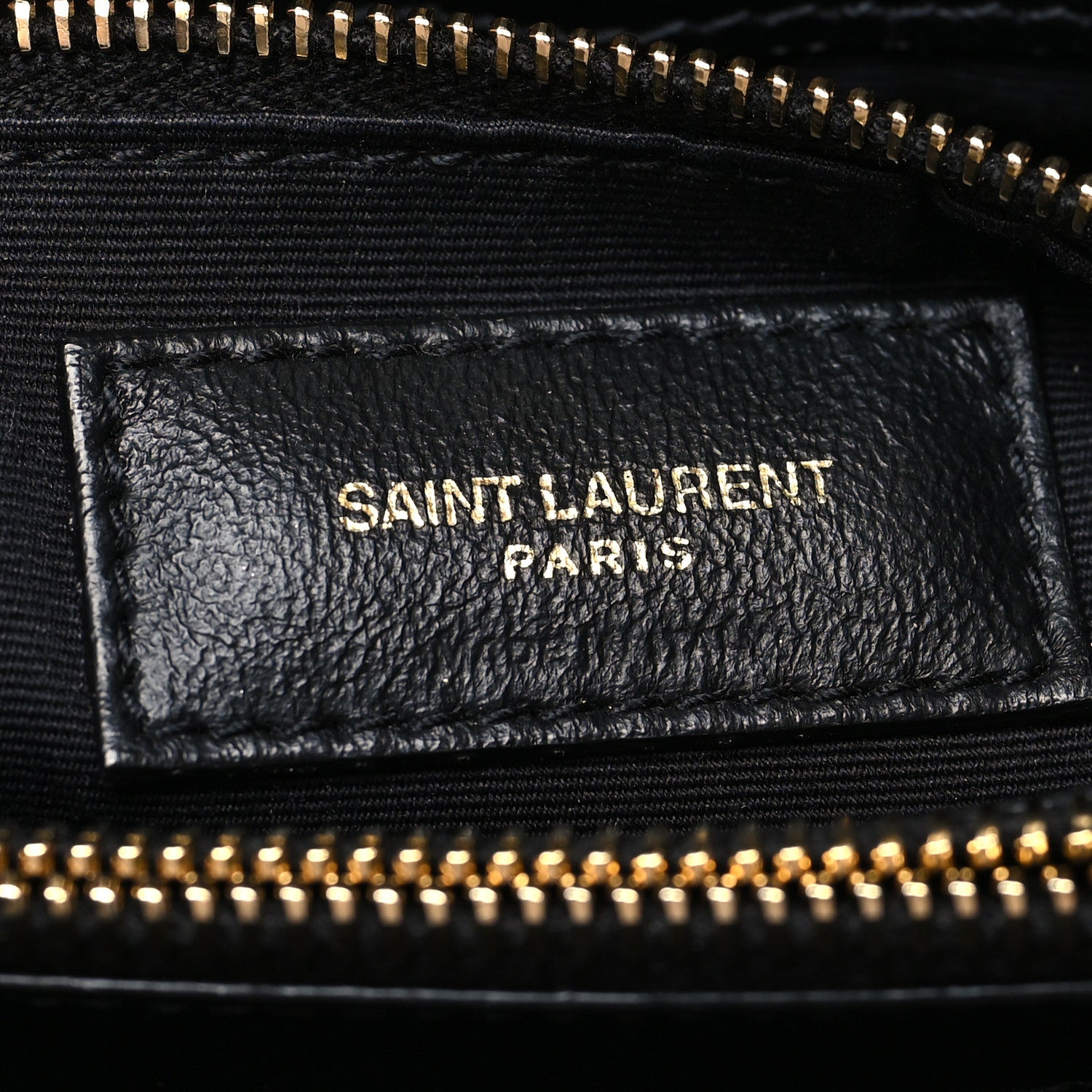 Saint Laurent Calfskin Y Quilted Monogram Medium Loulou Chain Satchel Black 7 of 14
