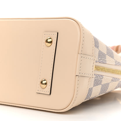 Louis Vuitton Damier Azur Braided Alma BB 8 of 9