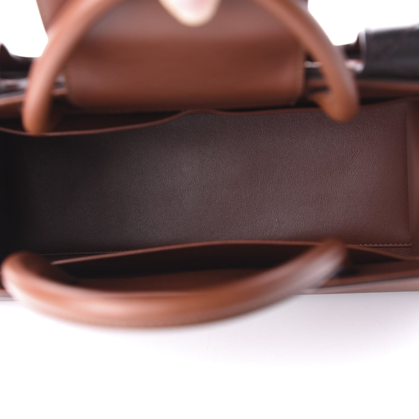 Smooth Calfskin Medium Diorever Flap Brown
