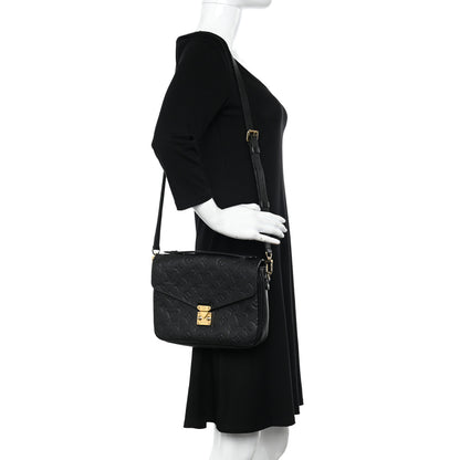 Louis Vuitton Empreinte Pochette Metis Black 2 of 11