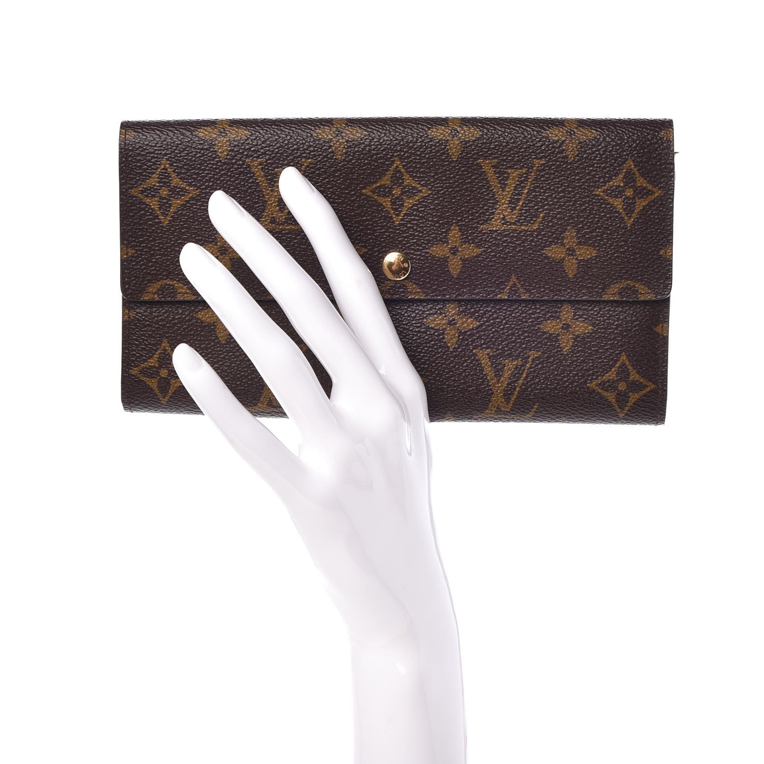 Louis Vuitton Monogram Sarah Wallet 2 of 8