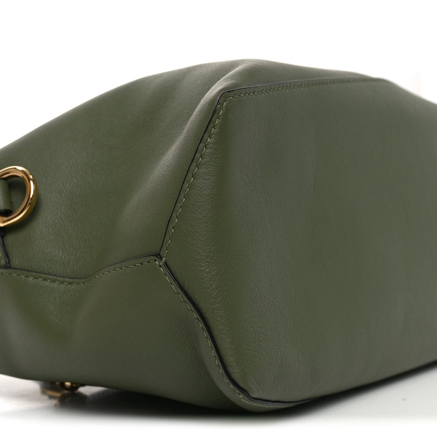 Calfskin Puzzle Hobo Avocado