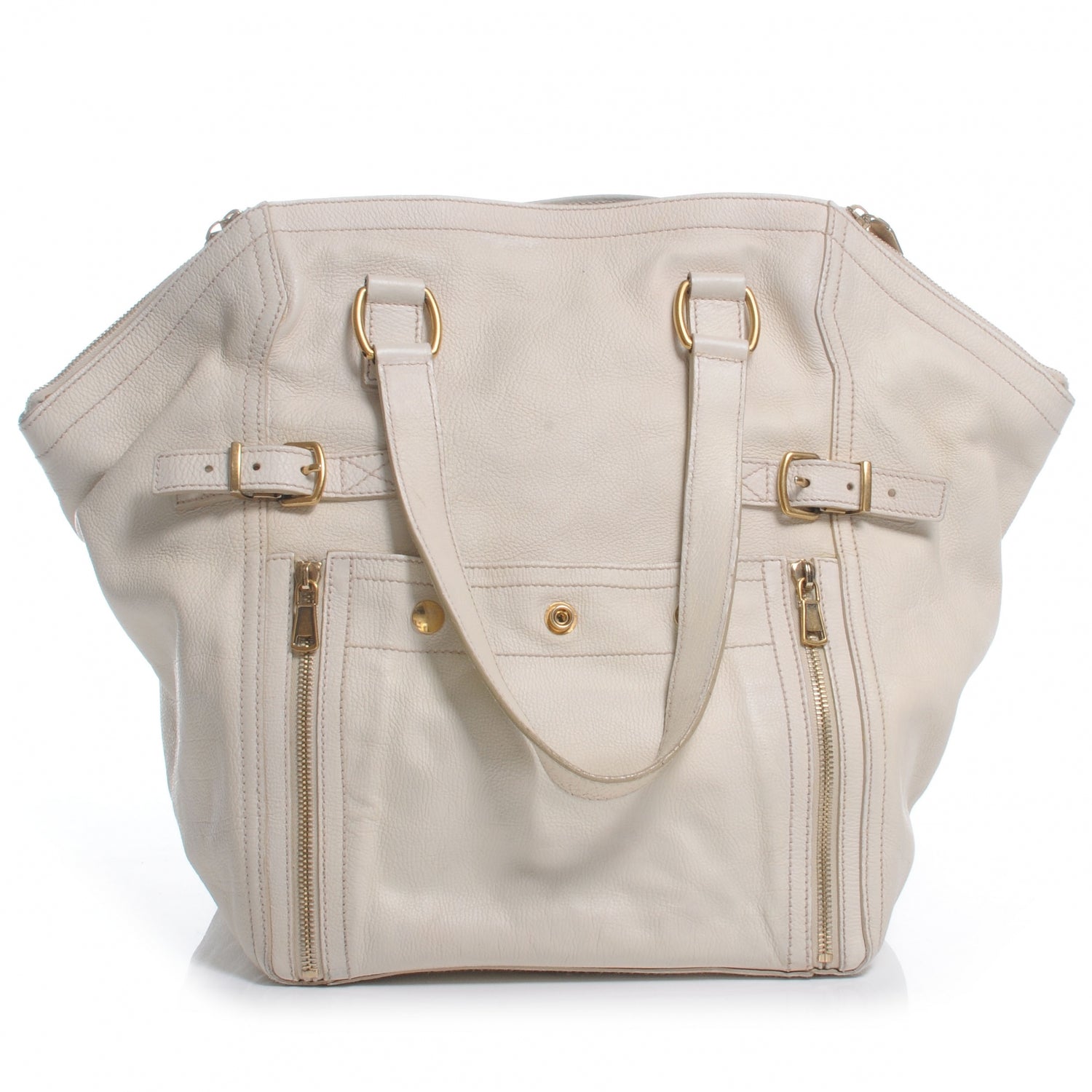 Saint Laurent Large Downtown Ivory 1 of 8
