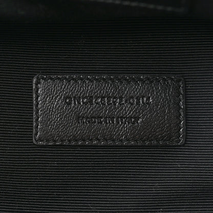 Saint Laurent Grained Calfskin Cosmetic Pouch Black 7 of 8