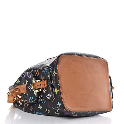 Louis Vuitton Monogram Multicolor Petit Noe Black 4 of 14