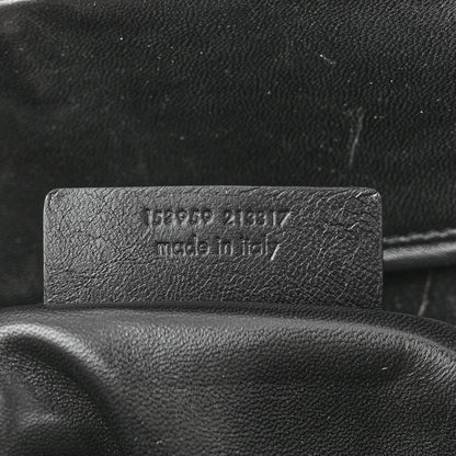 Saint Laurent Ostrich Muse Messenger Bag Black 7 of 13
