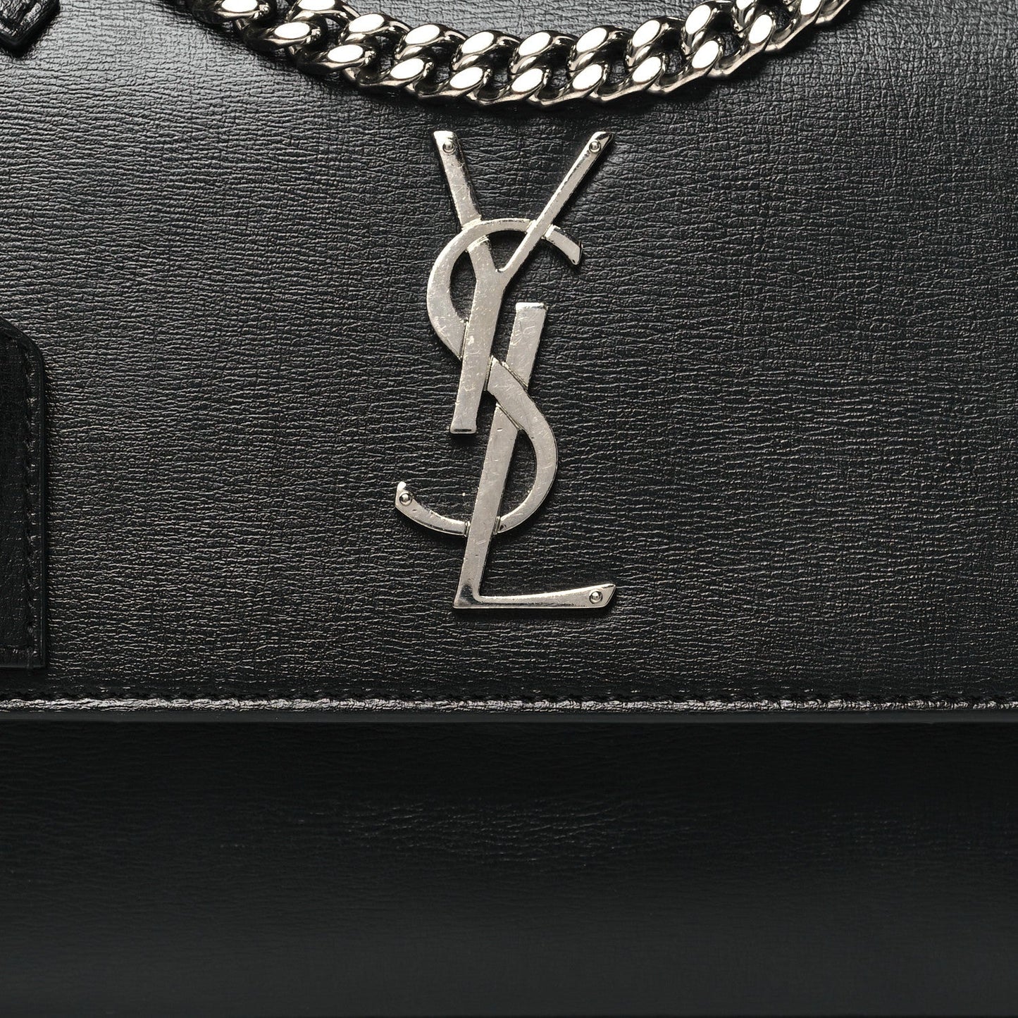 Calfskin Medium Monogram Sunset Black