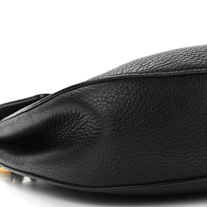 Chloe Grained Lambskin Drew Shoulder Bag Black 9 of 10