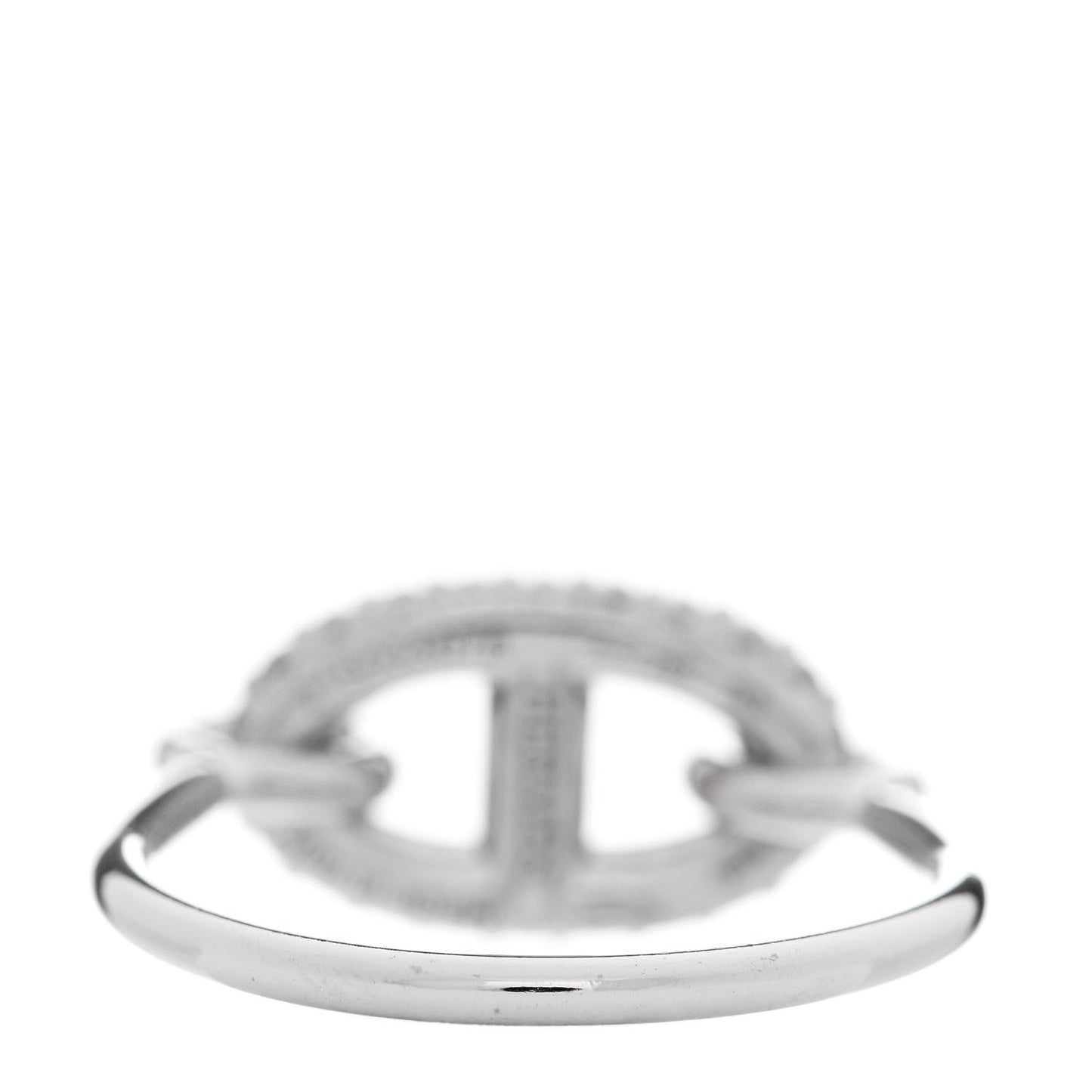 18K White Gold Diamond New Farandole Ring 53 6.5