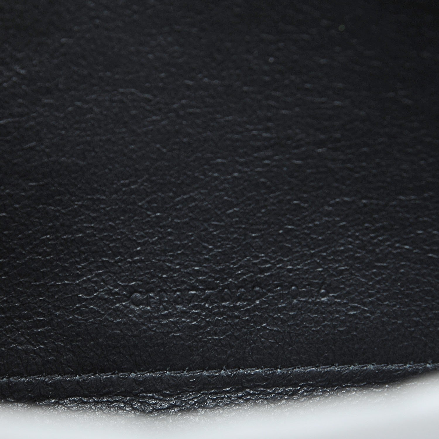 Saint Laurent Grain De Poudre Matelasse Chevron Monogram Chain Wallet Fog 7 of 8