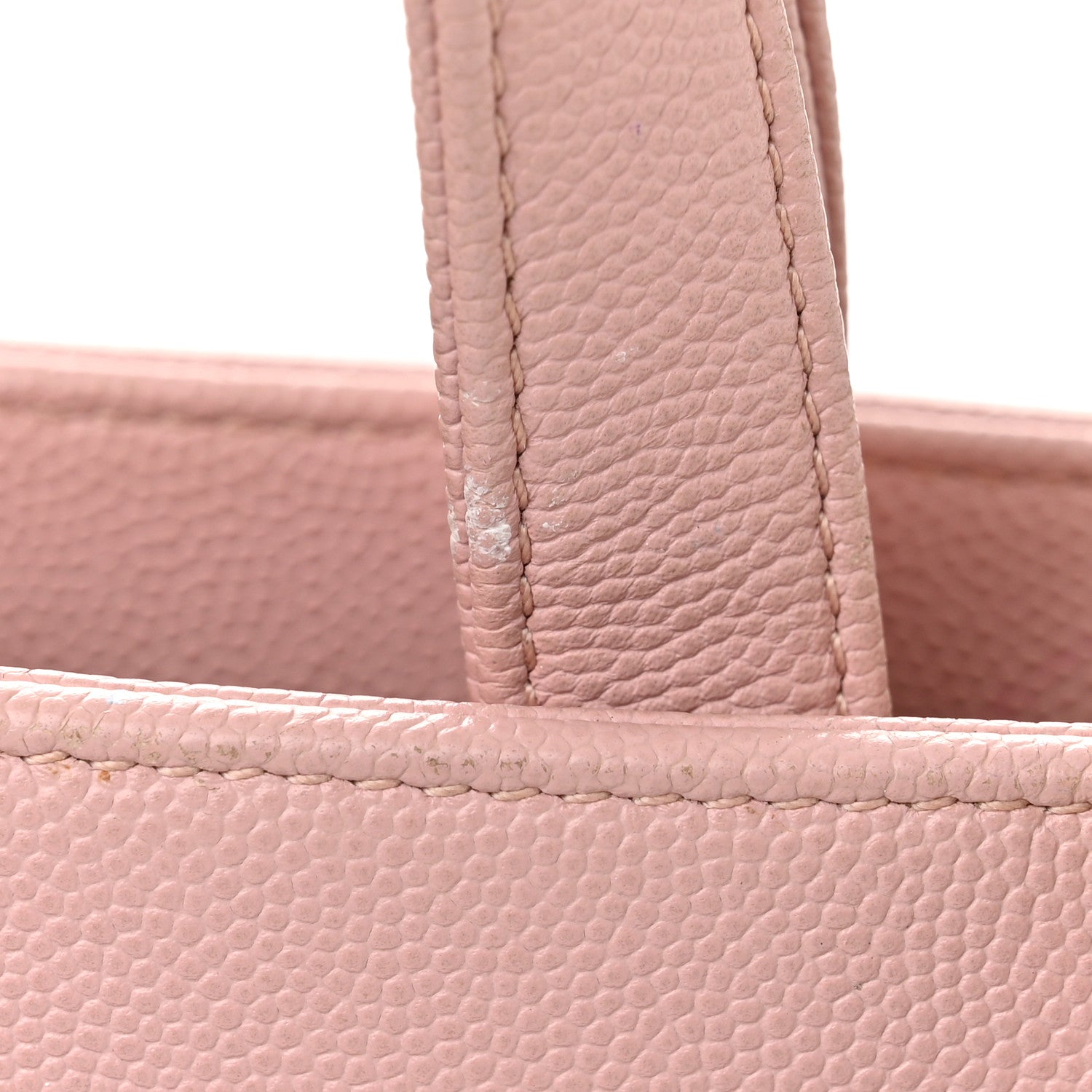 Chanel Caviar Quilted Small Business Affinity Shopping Bag Light Pink 21 of 25