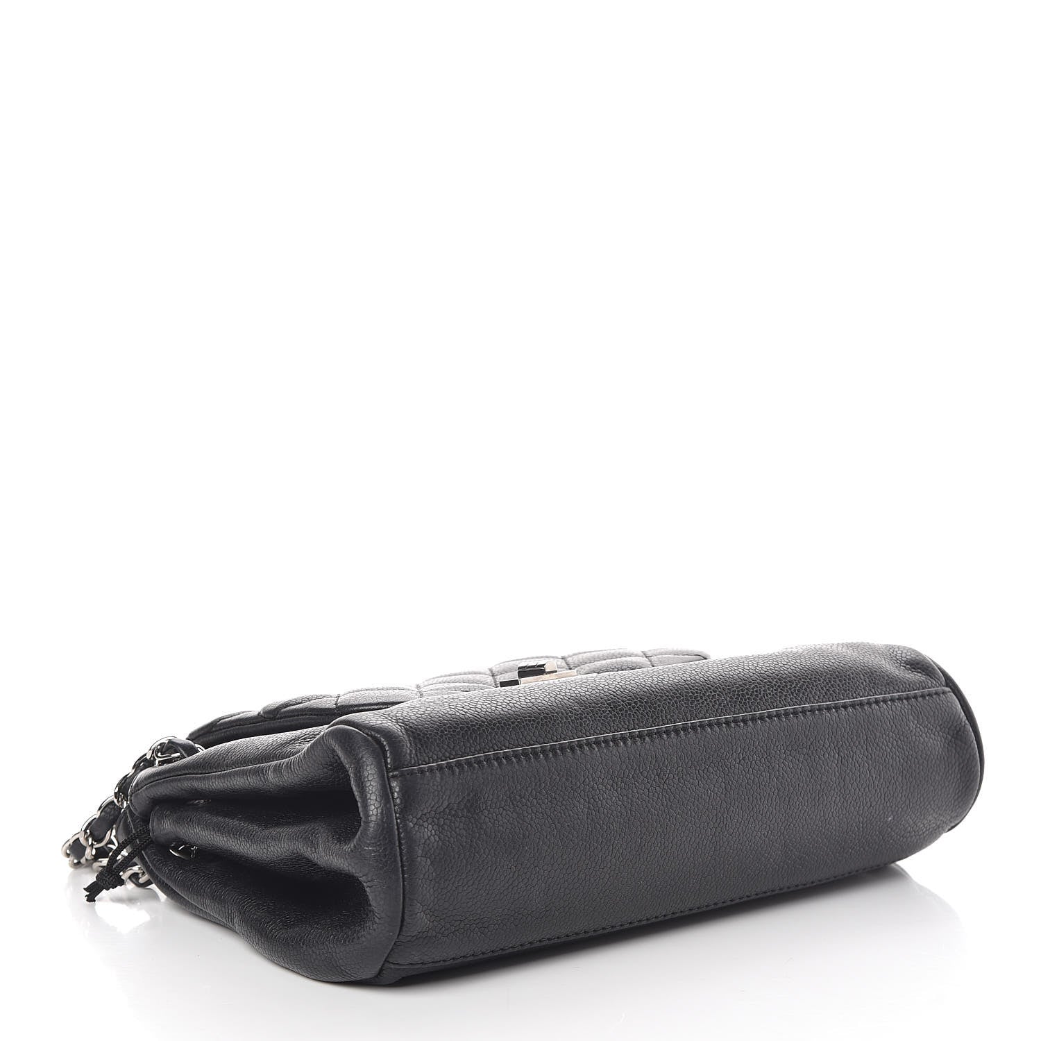 Chanel Caviar Quilted Accordion Mademoiselle Flap Black 4 of 10